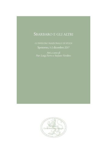 Sbarbaro e gli altri. Atti del convegno nazionale di studi (Spotorno, 1-2 dicembre 2017)