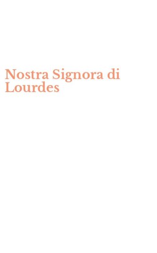 Nostra Signora di Lourdes