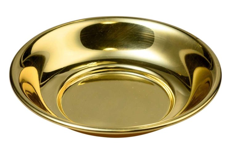 CIOTOLA PER LAVABO DORATA &Oslash;16 CM