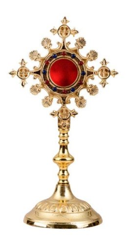 RELIQUIARIO DORATO H. 22 CM
