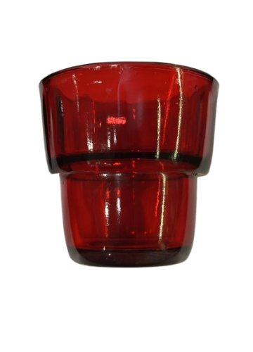 VETRO DI RICAMBIO PER LA LUCE ESTERNA ROSSO