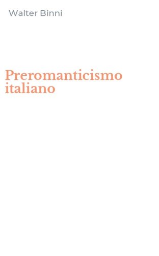 Preromanticismo italiano