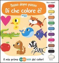 Di che colore &egrave;? Passo dopo passo. Il mio primo slider book dei colori