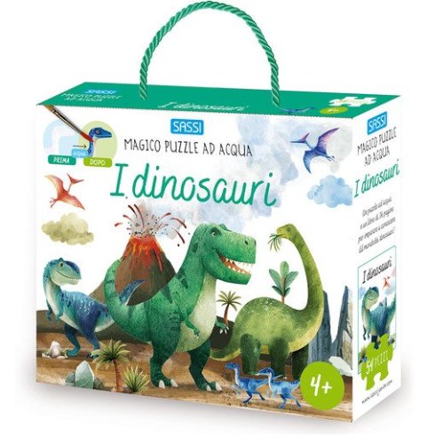 I dinosauri. Magico puzzle ad acqua