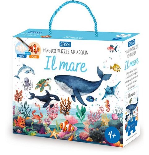 Il mare. Magico puzzle ad acqua