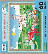 The knights and their castle. Libro puzzle