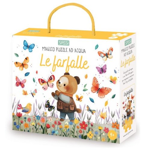 Le farfalle. Magico puzzle ad acqua