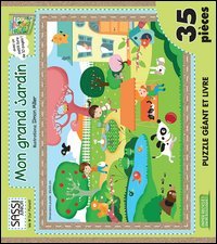 Mon grand jardin. Libro puzzle