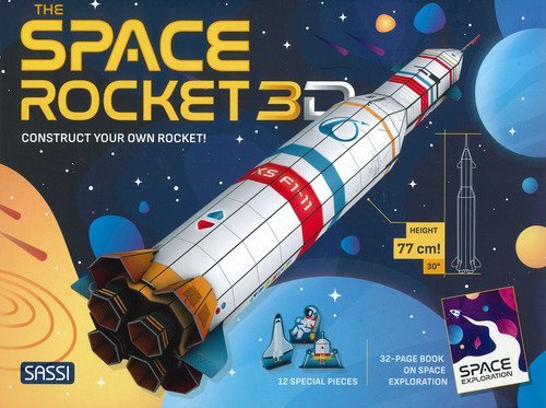 The space rocket 3D. Construct your own rocket!