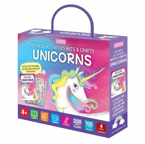 Unicorns. My first activities arts & crafts