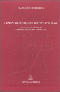 Lezioni di storia del diritto italiano