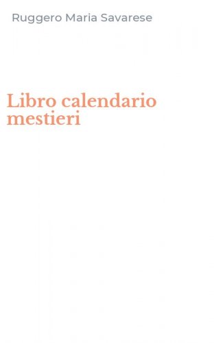 Libro calendario mestieri