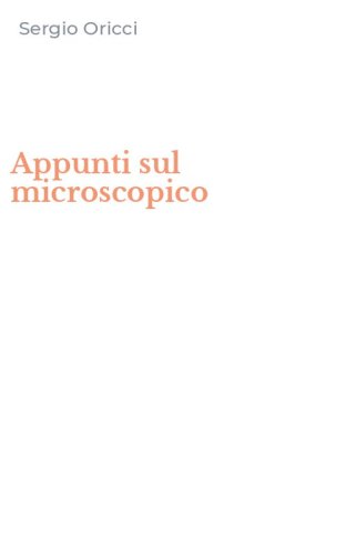 Appunti sul microscopico