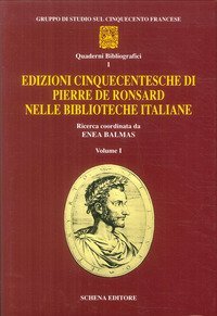 Edizioni seicentesche di Pierre de Ronsard nelle biblioteche italiane