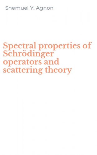 Spectral properties of Schr&ouml;dinger operators and scattering theory