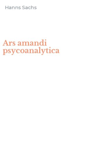 Ars amandi psycoanalytica