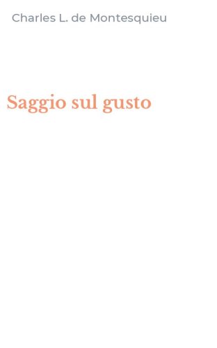 Saggio sul gusto