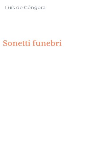 Sonetti funebri