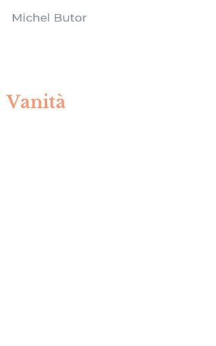 Vanit&agrave;