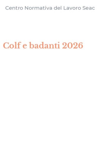 Colf e badanti 2026
