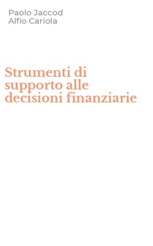 Strumenti di supporto alle decisioni finanziarie