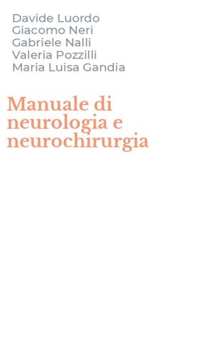 Manuale di neurologia e neurochirurgia