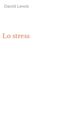 Lo stress