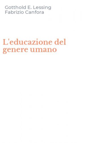 L'educazione del genere umano