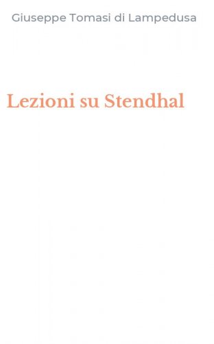 Lezioni su Stendhal