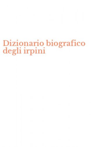 Dizionario biografico degli irpini