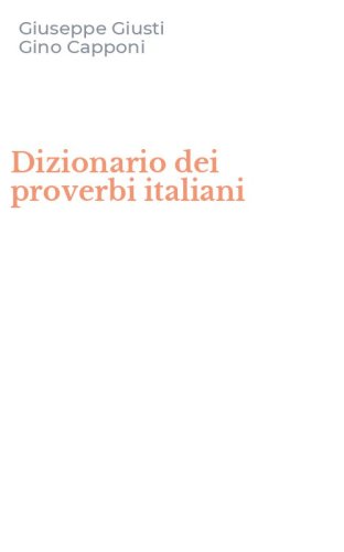 Dizionario dei proverbi italiani