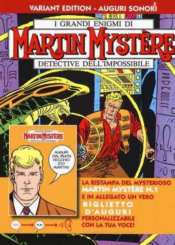 Martin Myst&egrave;re. Gli uomini in nero. Ediz. variant auguri sonori