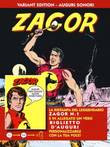 Zagor. Ediz. variant auguri sonori