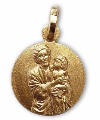 SAN GIUSEPPE - MEDAGLIA ARGENTO DORATO