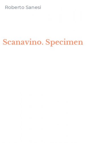 Scanavino. Specimen
