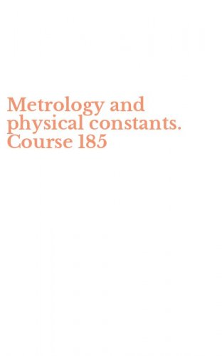 Metrology and physical constants. Course 185