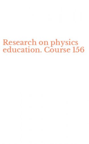 Research on physics education. Course 156