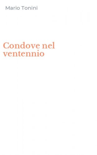 Condove nel ventennio