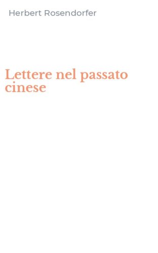 Lettere nel passato cinese