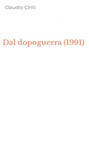 Dal dopoguerra (1991)