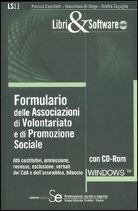 Formulario delle associazioni di volontariato e di promozione sociale
