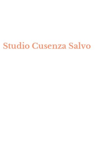 Studio Cusenza Salvo