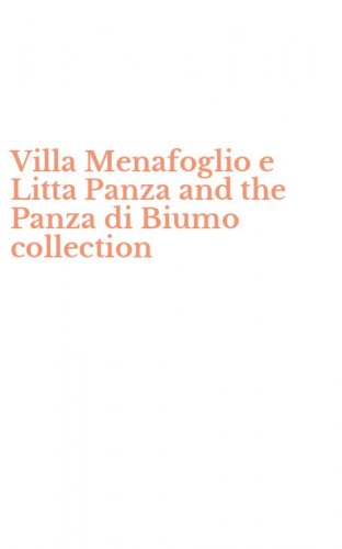 Villa Menafoglio e Litta Panza and the Panza di Biumo collection
