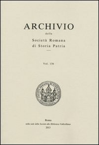 Archivio della Societ&agrave; romana di storia patria
