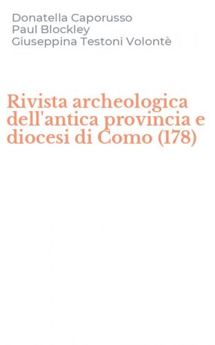 Rivista archeologica dell'antica provincia e diocesi di Como (178)