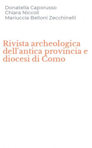 Rivista archeologica dell'antica provincia e diocesi di Como