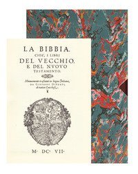 La Sacra Bibbia ossia l'Antico e il Nuovo Testamento tradotti da Giovanni Diodati (rist. anast. Ginevra, 1641)