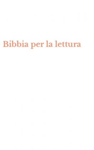 Bibbia per la lettura