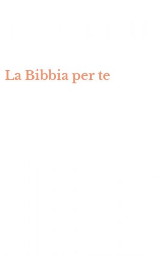 La Bibbia per te