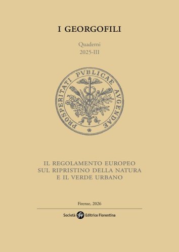 Il regolamento europeo sul ripristino della natura e il verde urbano